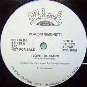 Claudio Simonetti - I Love The Piano FLAC