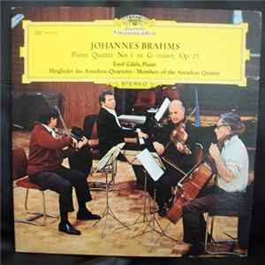 Johannes Brahms, Norbert Brainin, Peter Schidlof, Martin Lovett, Emil Gilels - Piano Quartet No.1 In G Minor, Op.25 FLAC