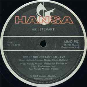 Amii Stewart - Where Did Our Love Go FLAC