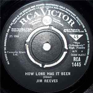 Jim Reeves - How Long Has It Been FLAC