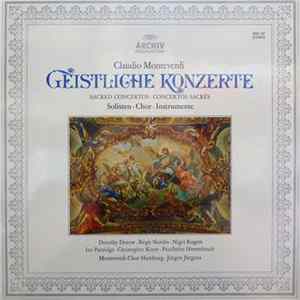 Claudio Monteverdi - Dorothy Dorow • Birgit Nordin • Nigel Rogers • Ian Partridge • Christopher Keyte • Friedhelm Hessenbruch, Monteverdi-Chor Hamburg • Jürgen Jürgens - Geistliche Konzerte FLAC