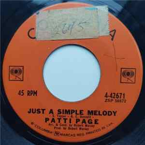 Patti Page - Just A Simple Melody FLAC