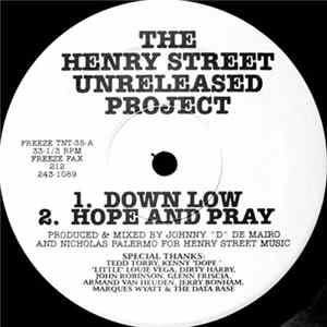 Johnny D & Nicky P - The Henry Street Unreleased Project FLAC