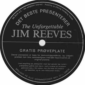 Jim Reeves - The Unforgettable Jim Reeves FLAC