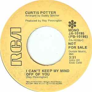 Curtis Potter - I Can't Keep My Mind Off You FLAC