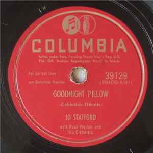 Jo Stafford With Paul Weston And His Orchestra - Goodnight Pillow / Tennessee Waltz FLAC