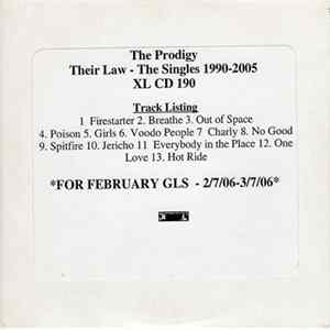 The Prodigy - Their Law - The Singles 1990-2005 FLAC