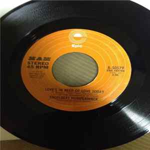Engelbert Humperdinck - Love's In Need Of Love Today / Sweet Majorene FLAC