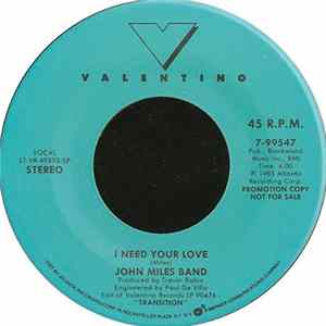 John Miles Band - I Need Your Love FLAC