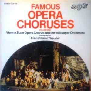 Vienna State Opera Chorus And The Volksoper Orchestra Conducted By Franz Bauer Theussl - Famous Opera Choruses Volume One FLAC