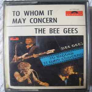 Bee Gees - To Whom It May Concern FLAC