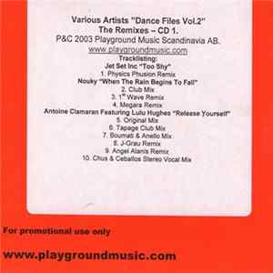 Various - Dance Files Vol.2 (The Remixes - CD 1) FLAC