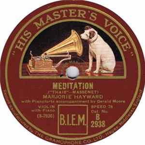 Marjorie Hayward - Meditation / Poem FLAC