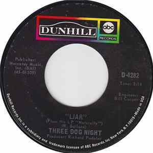 Three Dog Night - Liar FLAC