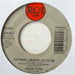 Aaron Tippin - She Made A Memory Out Of Me / The Sky's Got The Blues FLAC