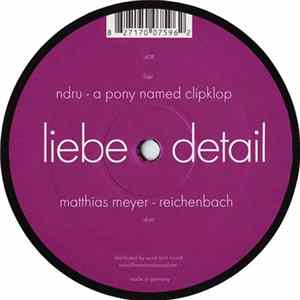 Matthias Meyer / Ndru - Reichenbach / A Pony Named Clipklop FLAC