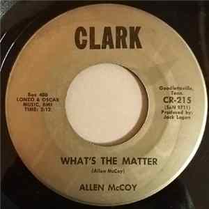 Allen McCoy - What's The Matter FLAC