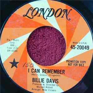 Billie Davis - I Can Remember / I'll Come Home FLAC