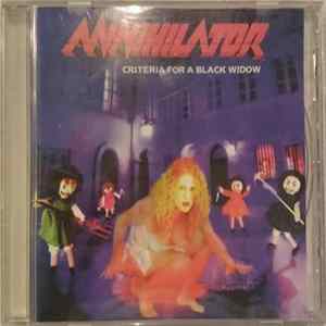 Annihilator - Criteria For A Black Widow FLAC