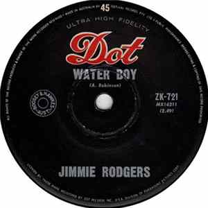 Jimmie Rodgers - Water Boy FLAC