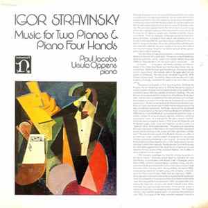 Igor Stravinsky, Paul Jacobs , Ursula Oppens - Music For Two Pianos & Piano Four Hands FLAC