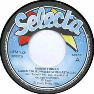 Rainer Friman - Laulu Tulipunaisesta Kukasta / Ehkä Jälleen FLAC