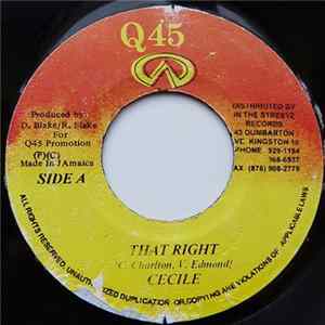 Ce'cile - That Right FLAC
