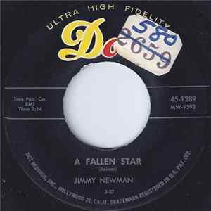 Jimmy Newman - A Fallen Star / I Can't Go On This Way FLAC