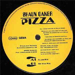 Shaun Baker - Pizza FLAC
