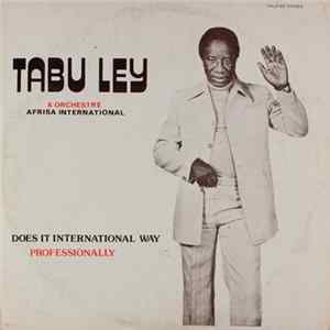 Tabu Ley & Orchestre Afrisa International - Does It International Way Professionally FLAC