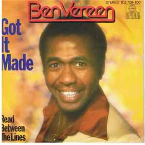 Ben Vereen - Got It Made / Read Between The Lines FLAC