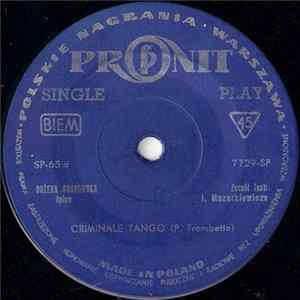Bożena Grabowska, Zespół Instr.J. Mazurkiewicza - Criminale Tango / Manuela FLAC