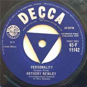 Anthony Newley - Personality / My Blue Angel FLAC