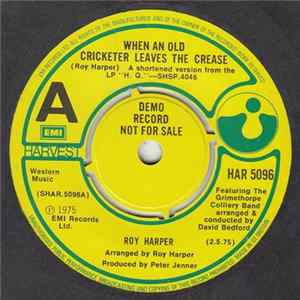 Roy Harper - When An Old Cricketer Leaves The Crease FLAC