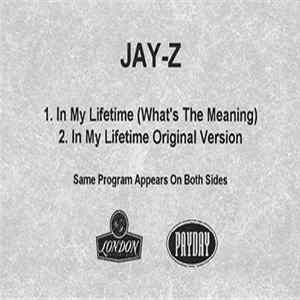 Jay-Z - In My Lifetime FLAC