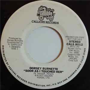 Dorsey Burnette - Soon As I Touched Her FLAC