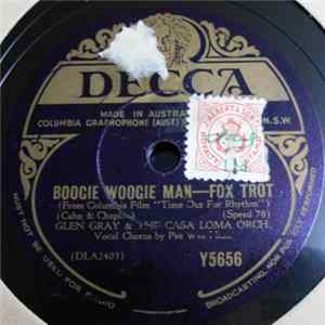 Glen Gray & The Casa Loma Orch. - Boogie Woogie Man / As If You Didn't Know FLAC