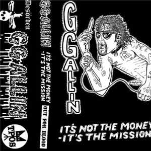 GG Allin - It's Not The Money It's The Mission + Out For Blood FLAC