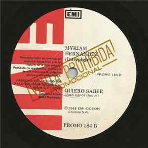 Myriam Hernandez - Quiero Saber FLAC