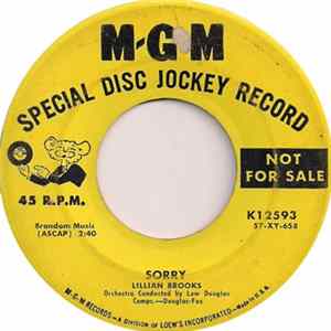 Lillian Brooks - Sorry / It's You FLAC