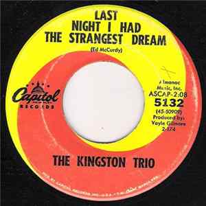 Kingston Trio - Last Night I Had The Strangest Dream / The Patriot Game FLAC