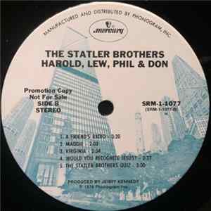 The Statler Bros. - Harold, Lew, Phil & Don FLAC