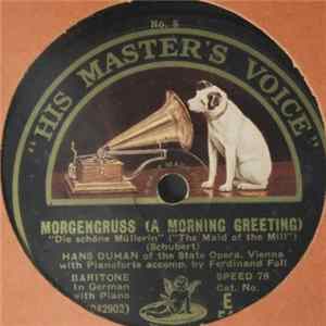 Hans Duhan, Ferdinand Foll, Franz Schubert - Ungeduld (Impatience) FLAC