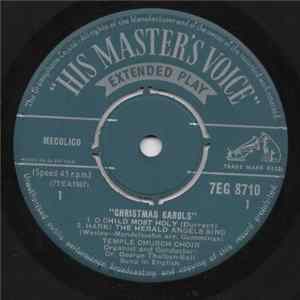 The Choir Of The Temple Church - Christmas Carols FLAC