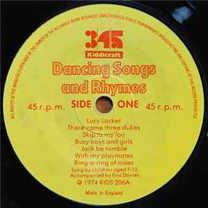 Children Aged 7-12. Accompanied By Eira Davies - Dancing Songs And Rhymes FLAC