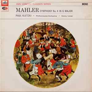 Mahler – Paul Kletzki, Philharmonia Orchestra, Emmy Loose - Symphony No. 4 In G FLAC