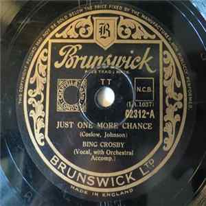 Bing Crosby - Just One More Chance / Star Dust FLAC