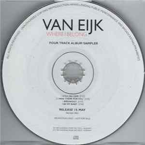 Van Eijk - Where I Belong (Four Track Album Sampler) FLAC