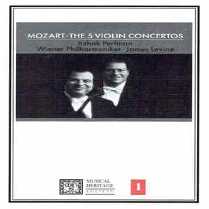 Mozart, Itzhak Perlman, Wiener Philharmoniker, James Levine - The 5 Violin Concertos FLAC