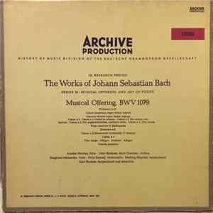 Johann Sebastian Bach / Aurèle Nicolet, Otto Büchner, Kurt Guntner, Siegfried Meinecke, Fritz Kiskalt, Hedwig Bilgram, Karl Richter - Musical Offering, BWV 1079 FLAC